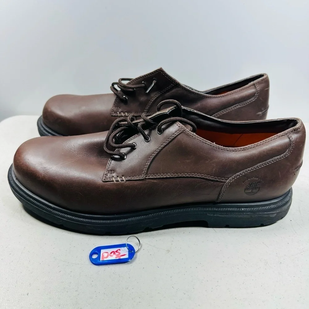 Timberland Men's Brown Leather Shoes size 15